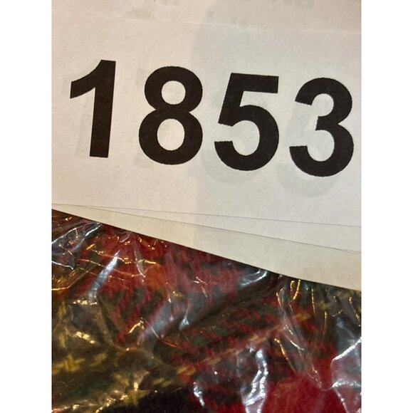 Vintage 90s Norton McNaughton Womens Plaid Pleated Wrap Skirt 12 Wool Blend - Picture 6 of 6